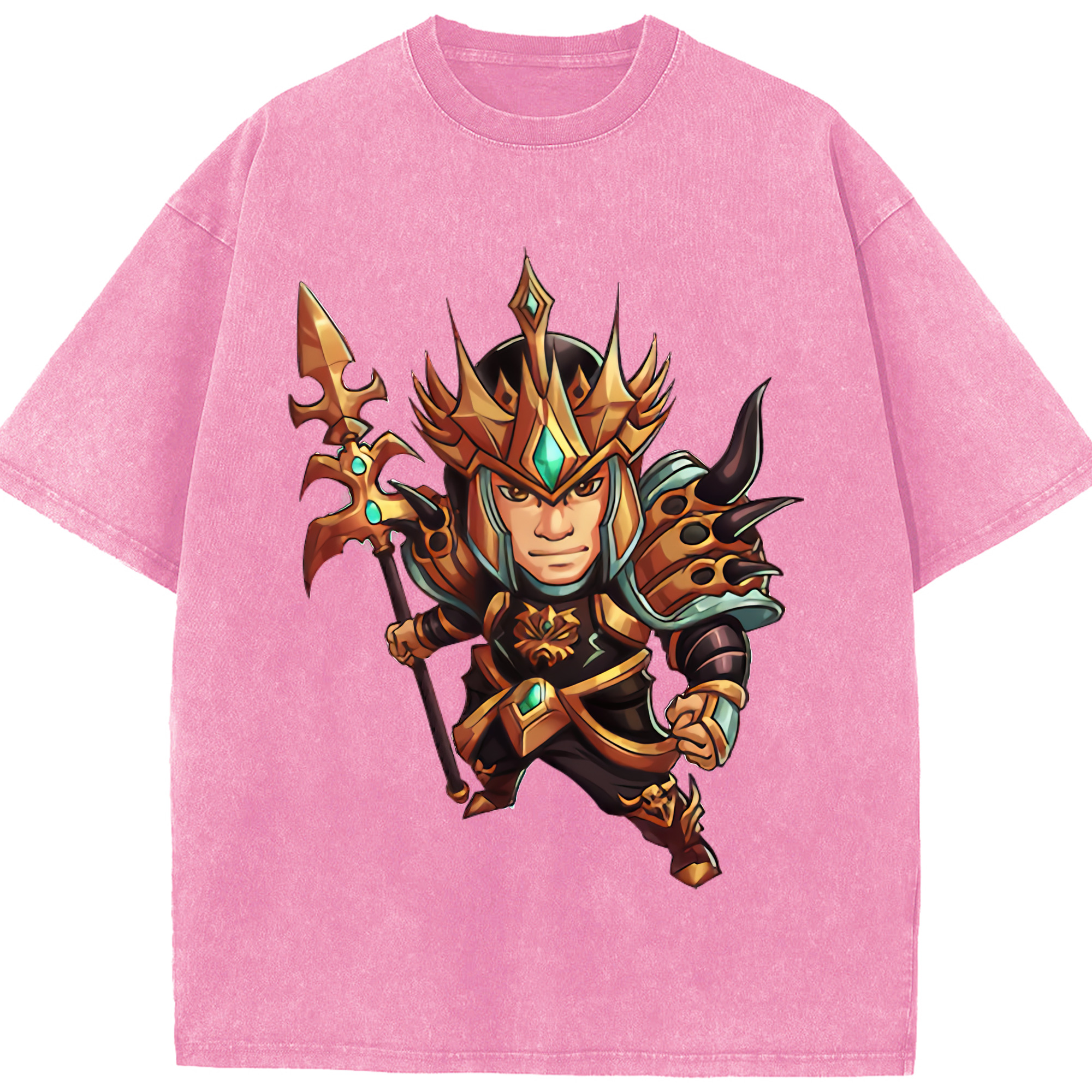 リーグ・オブ・レジェンド League of Legends LOL 綿100% ヴィンテージ風 半袖Tシャツ（フロントプリント）